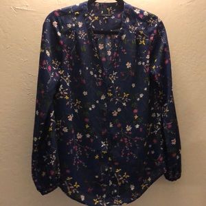 Flower Print Blouse